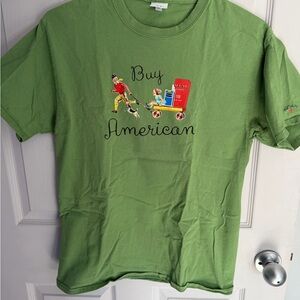 Noah NYC Green Short Sleeve Tee